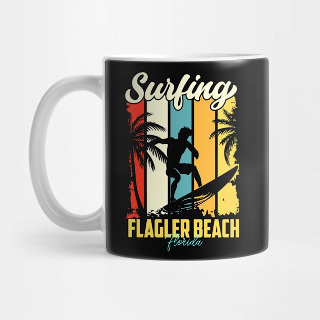 Surfing | Flagler Beach, Florida by T-shirt US